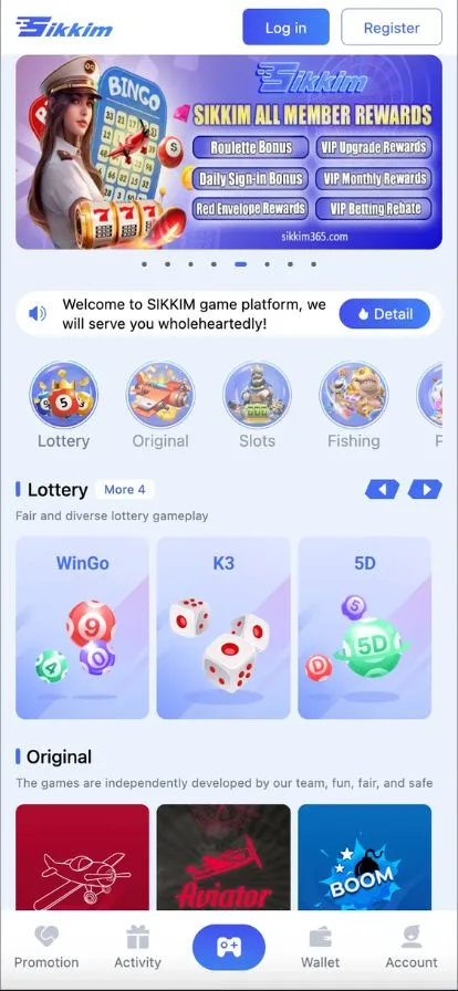 Sikkim Game